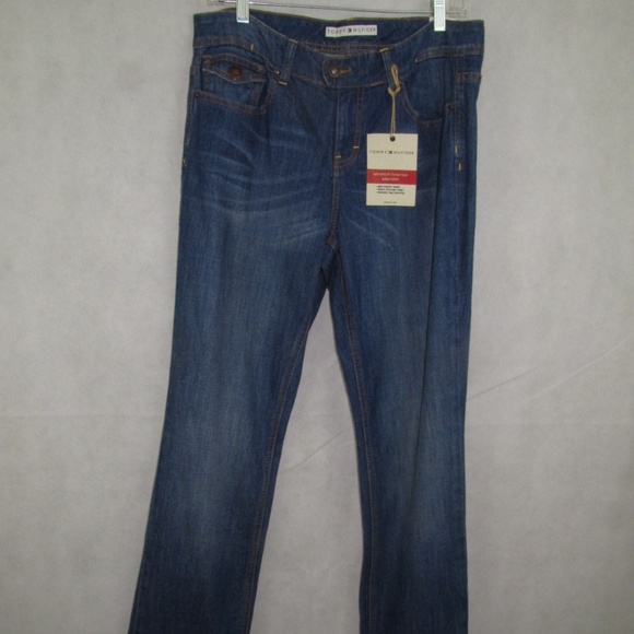 Tommy Hilfiger Jeans Size 12 Missy Stretch Lowrise - Picture 2 of 4